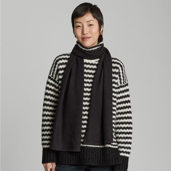 Everlane Accessories - Everlane Cashmere Scarf - Black